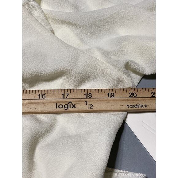 Vibe Sportswear Womans Cream Colored Flowy Lined Dress Size 1X - Picture 4 of 5